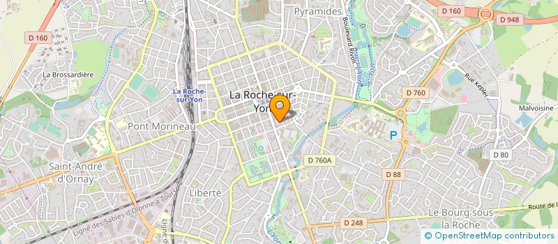 localisation de l'entreprise HM FOOD à ROCHE SUR YON (LA)