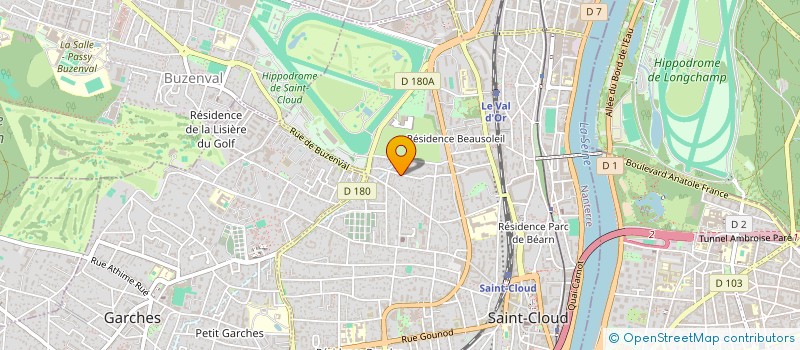 localisation de l'entreprise HM GADOL à SAINT-CLOUD