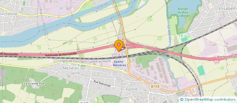 localisation de l'entreprise HM GARDIENNAGE à EPONE