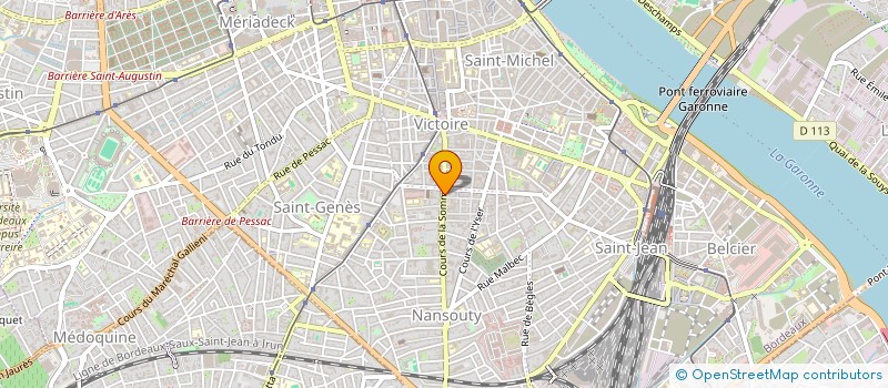 localisation de l'entreprise HM GROUP' à BORDEAUX