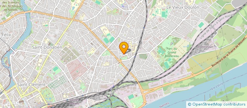 localisation de l'entreprise HM GROUP à NANTES