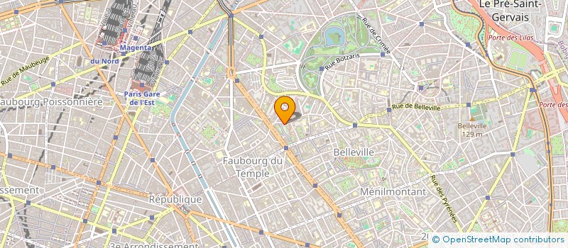 localisation de l'entreprise HM HEBERGEMENT  PARIS