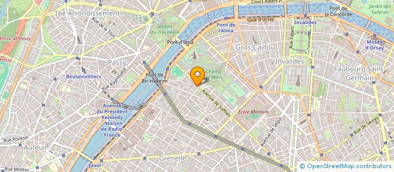 localisation de l'entreprise HM IMMO  PARIS