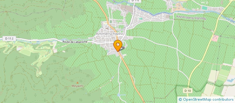 localisation de l'entreprise HM IMMO  AMMERSCHWIHR