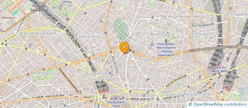 localisation de l'entreprise HM IMMOBILIER  PARIS