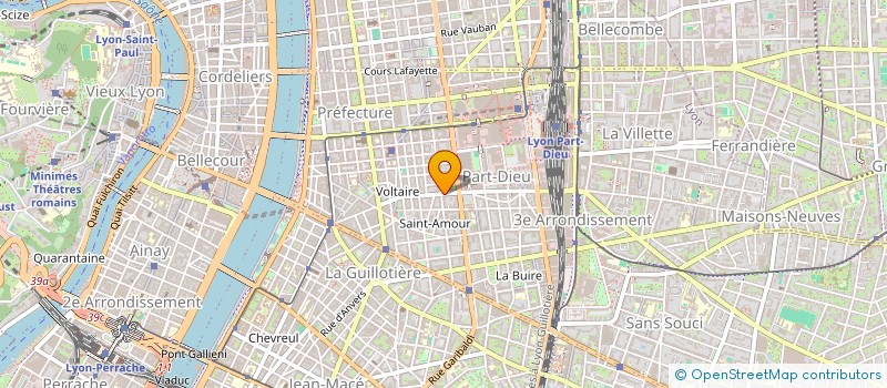 localisation de l'entreprise HM INVEST  LYON