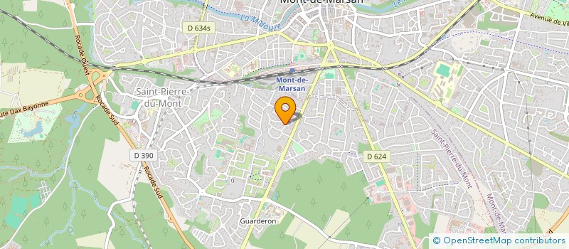 localisation de l'entreprise HM INVEST  SAINT-PIERRE-DU-MONT