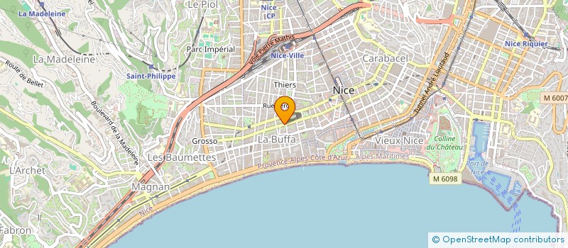 localisation de l'entreprise HM JOFFRE à NICE