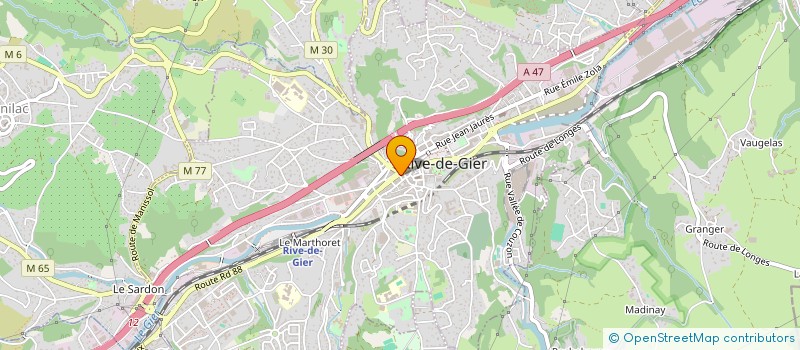 localisation de l'entreprise HM KEBAB à RIVE-DE-GIER