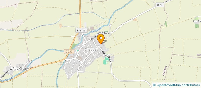 localisation de l'entreprise HM LA GARDE  CLERMONT-FERRAND