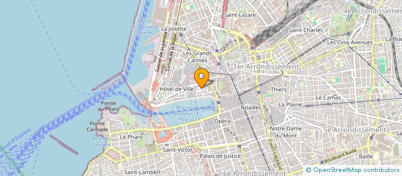 localisation de l'entreprise HM MELLER 26 à MARSEILLE