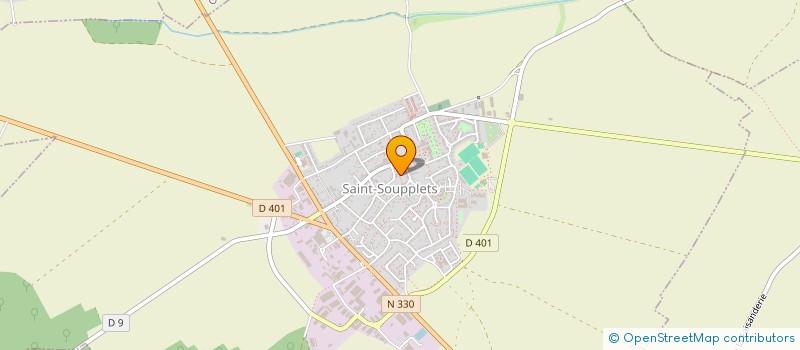 localisation de l'entreprise HM NOTAIRE  SAINT-SOUPPLETS