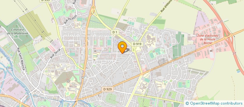localisation de l'entreprise HM PRIMEUR à AMIENS