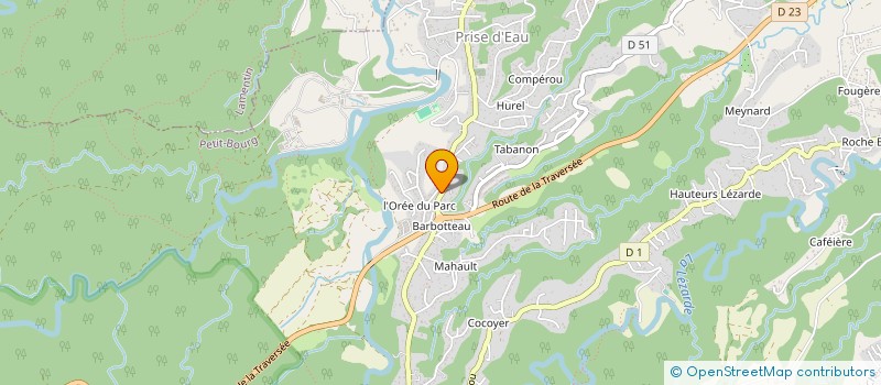 localisation de l'entreprise HM PROGEO à PETIT-BOURG