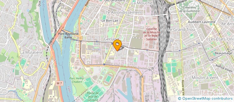 localisation de l'entreprise HM REALISATIONS  LYON