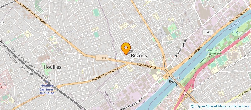 localisation de l'entreprise HM RENOV BAT à BEZONS