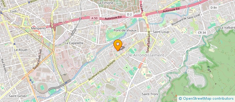 localisation de l'entreprise HM RENOVATION à MARSEILLE