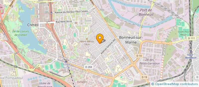 localisation de l'entreprise HM SERVICES  BONNEUIL-SUR-MARNE