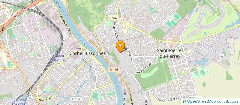 localisation de l'entreprise HM SERVICES à SAINT-PIERRE-DU-PERRAY