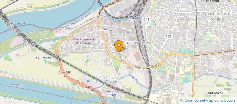 localisation de l'entreprise HM TERRE DE SIENNE à AVIGNON