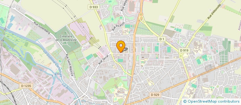 localisation de l'entreprise HM-VIDEO-PROTECTION  AMIENS