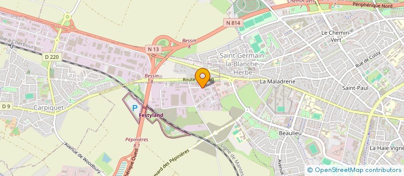 localisation de l'entreprise HM1 PROPRETE à BRETTEVILLE-SUR-ODON