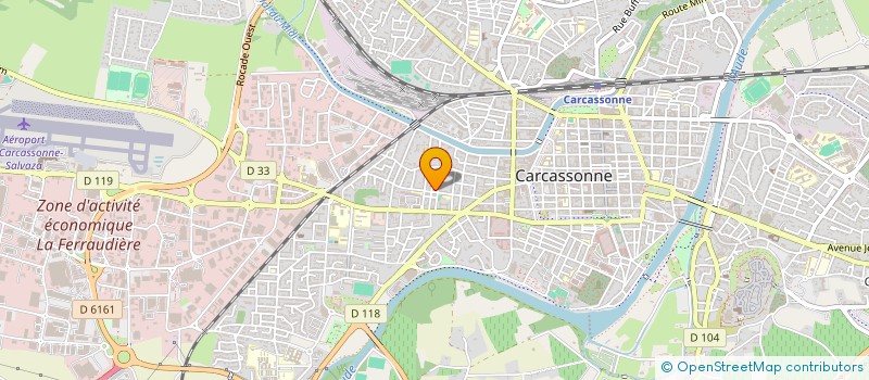 localisation de l'entreprise HM2L à CARCASSONNE