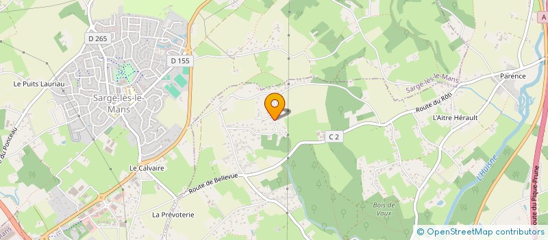 localisation de l'entreprise HM4NG  YVRE-L'EVEQUE