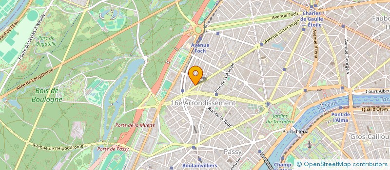 localisation de l'entreprise HMA  PARIS