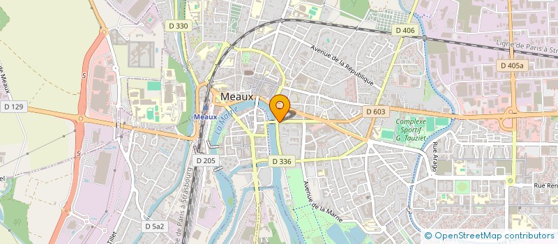 localisation de l'entreprise HMA CONSEIL à MEAUX