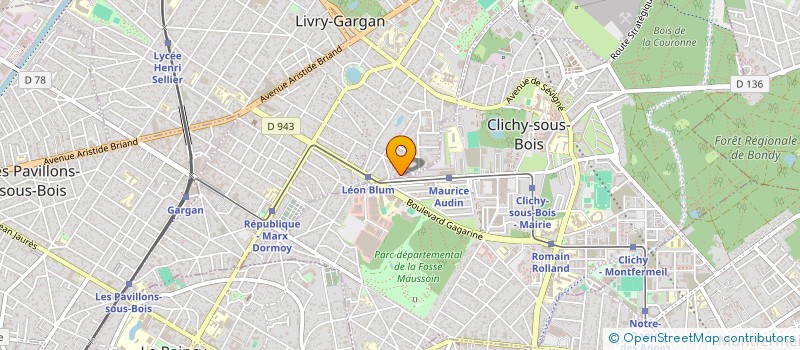 localisation de l'entreprise HMA2 à LIVRY-GARGAN