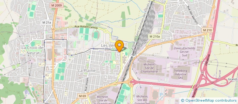 localisation de l'entreprise HMAID LMNP  CLERMONT-FERRAND