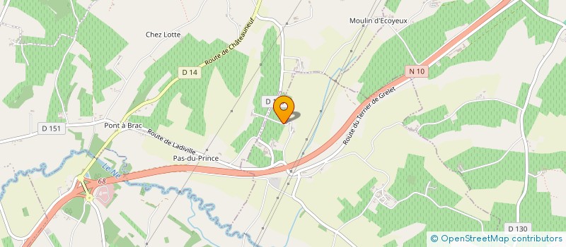 localisation de l'entreprise HMANS  LADIVILLE