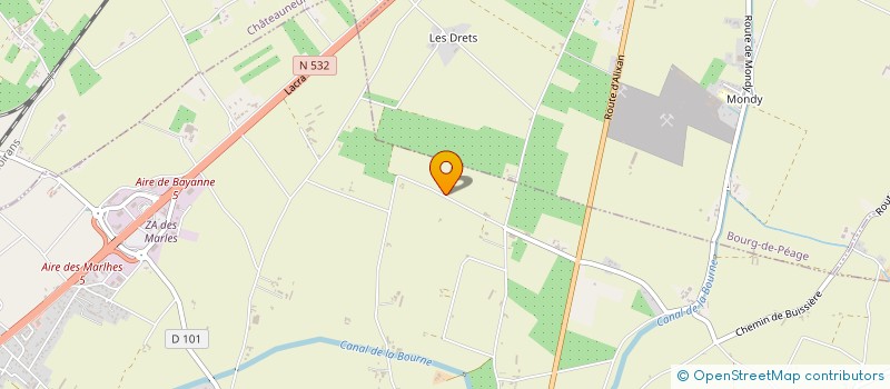 localisation de l'entreprise HMAX  ALIXAN