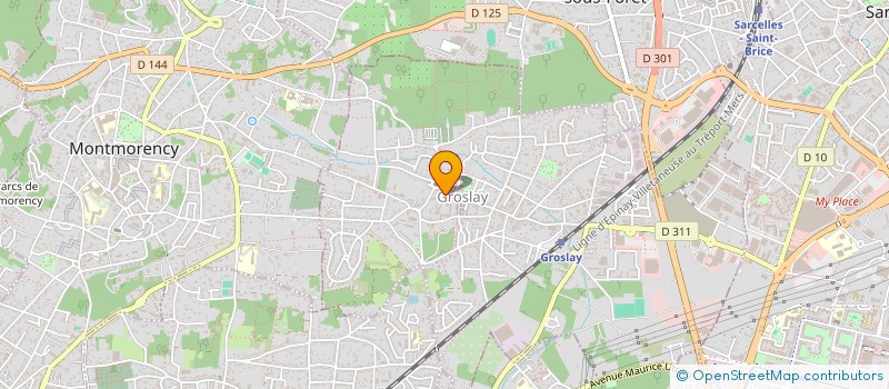 localisation de l'entreprise HMB  GROSLAY