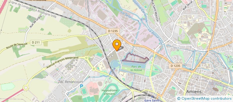 localisation de l'entreprise HMB MENUISERIE  AMIENS