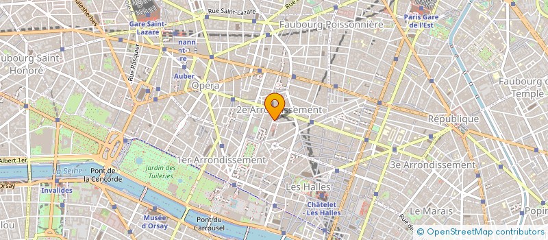 localisation de l'entreprise HMB TINQUEUX  PARIS