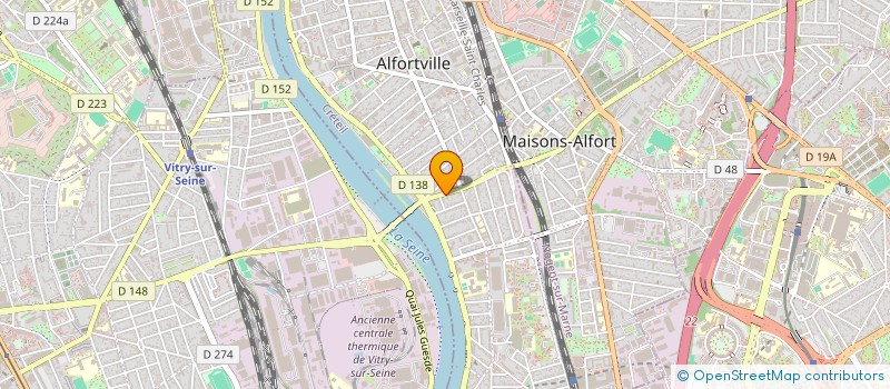 localisation de l'entreprise HMBA REAL ESTATE à ALFORTVILLE