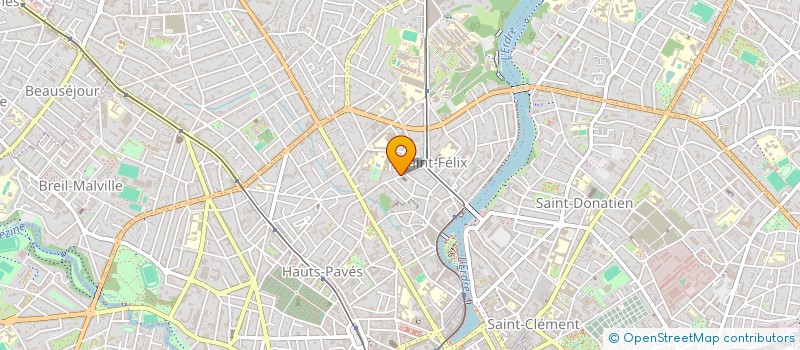 localisation de l'entreprise HMBC à NANTES