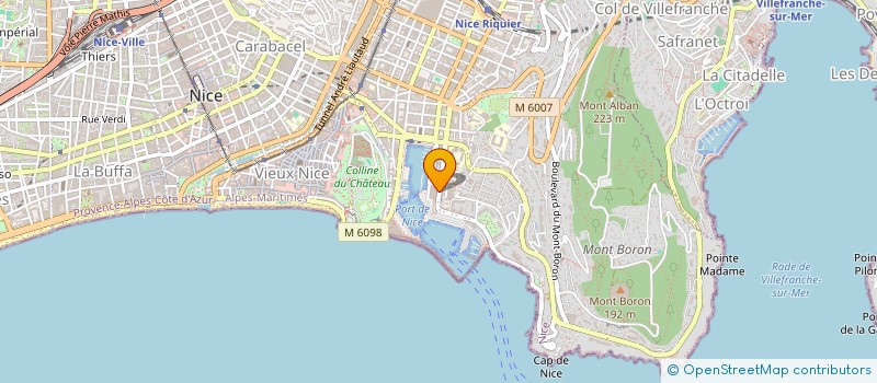 localisation de l'entreprise HMBIGPOWER SARL à NICE