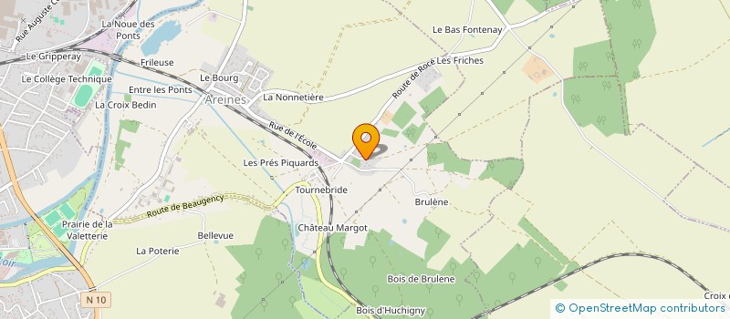 localisation de l'entreprise HMBLL  AREINES