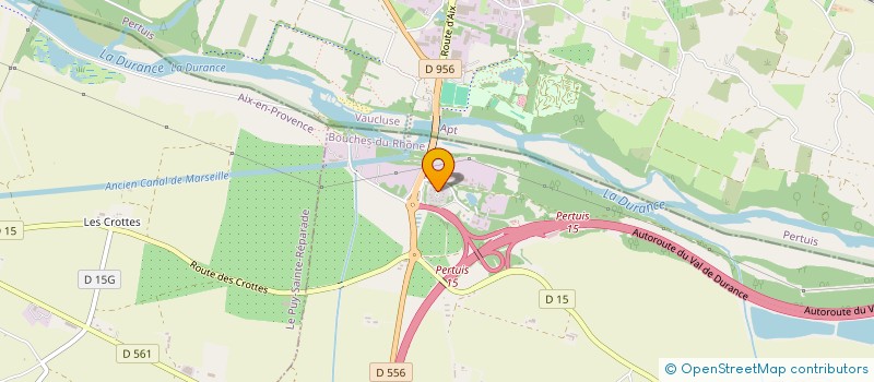 localisation de l'entreprise HMC  MEYRARGUES