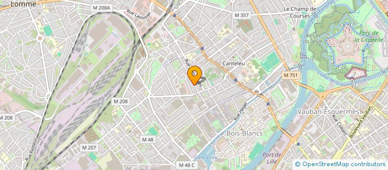 localisation de l'entreprise HMC à LILLE