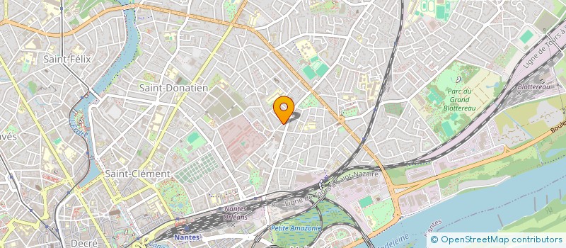 localisation de l'entreprise HMC DIGITAL  NANTES