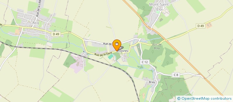 localisation de l'entreprise HMCA  MONT-SAINT-ELOI