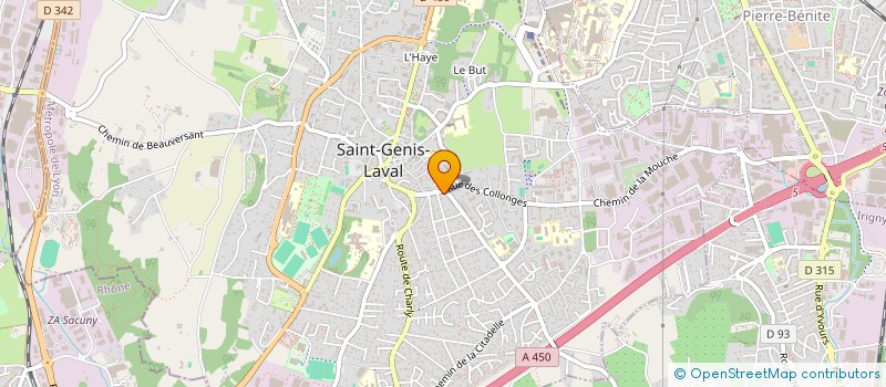localisation de l'entreprise HMCR  SAINT-GENIS-LAVAL