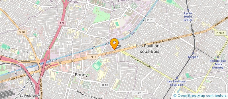 localisation de l'entreprise HMD à LES PAVILLONS-SOUS-BOIS