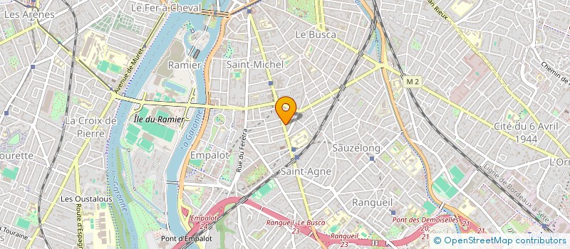 localisation de l'entreprise HMD à TOULOUSE