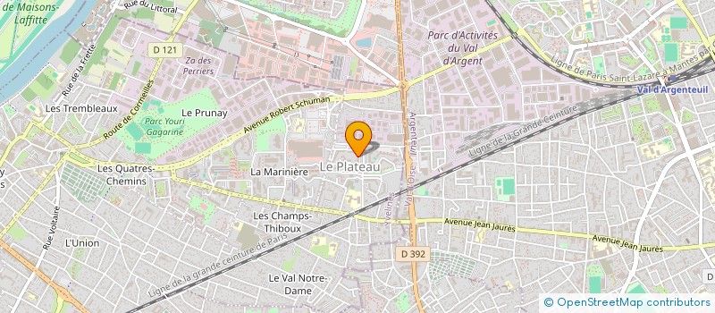 localisation de l'entreprise HMD CARS  SARTROUVILLE