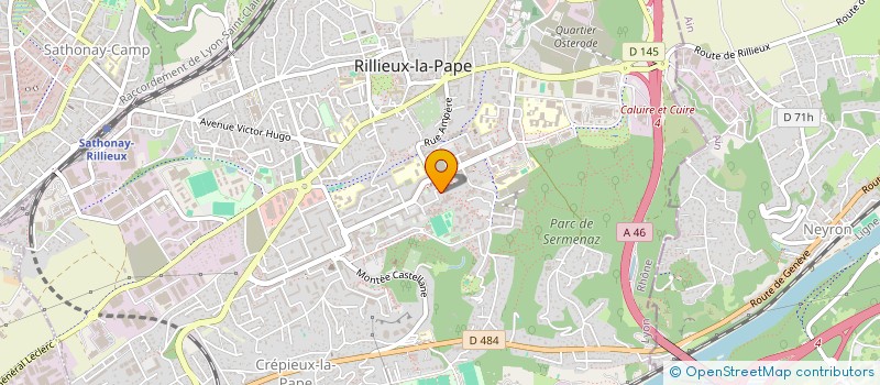 localisation de l'entreprise HMD CONDUITE à RILLIEUX-LA-PAPE